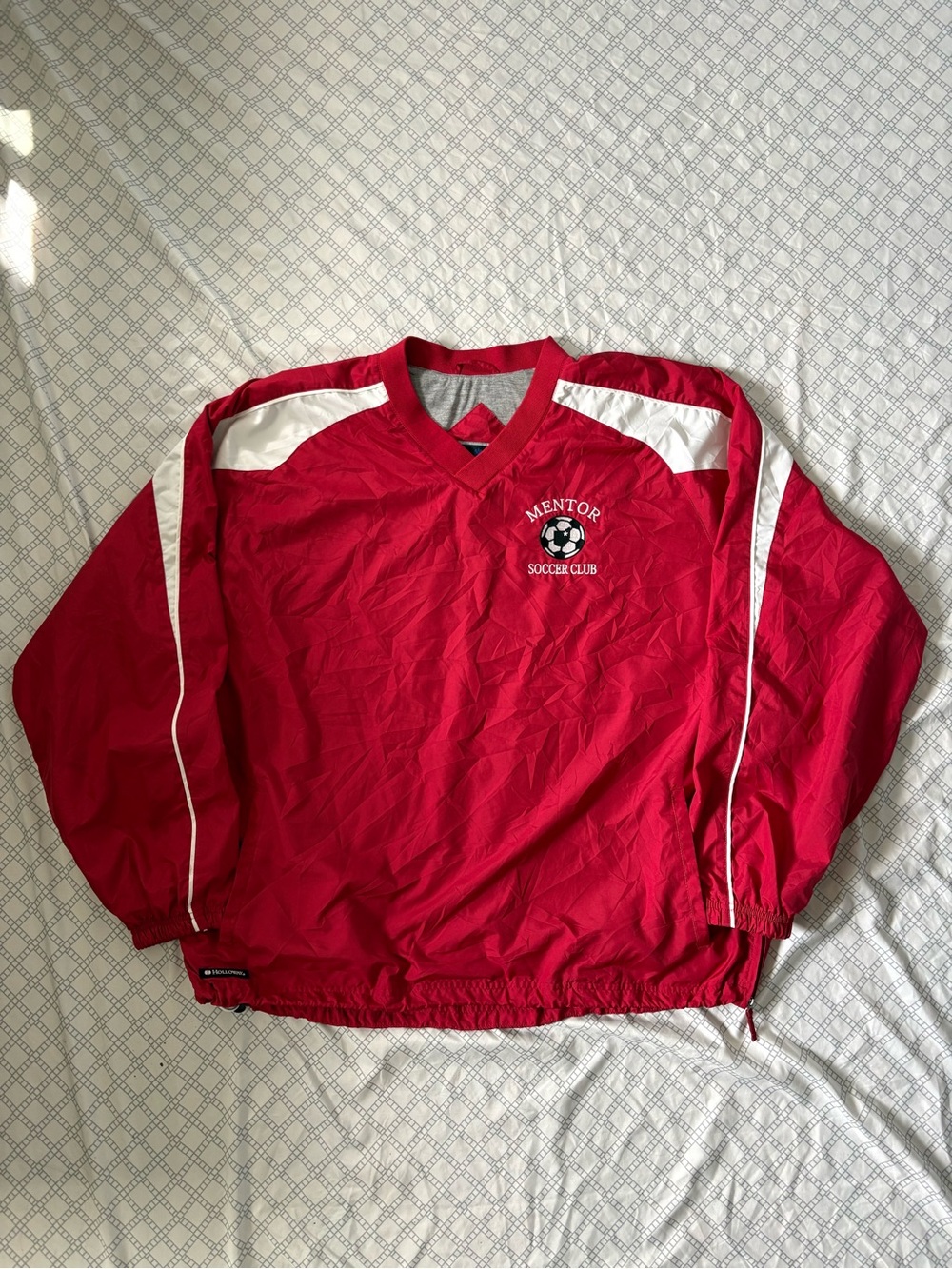 Holloway Mentor Ohio Soccer Club Red Pullover Windbreaker